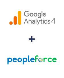 Integration of Google Analytics 4 and PeopleForce