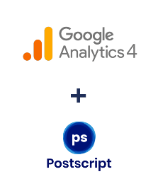 Integration of Google Analytics 4 and Postscript