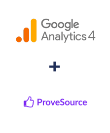 Integration of Google Analytics 4 and ProveSource