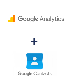 Integration of Google Analytics and Google Contacts