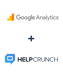 Integration of Google Analytics and HelpCrunch