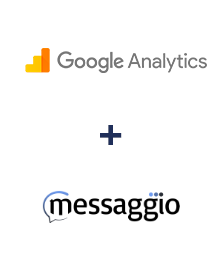 Integration of Google Analytics and Messaggio