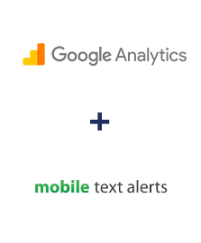 Integration of Google Analytics and Mobile Text Alerts