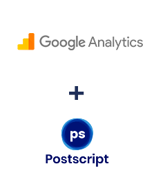Integration of Google Analytics and Postscript
