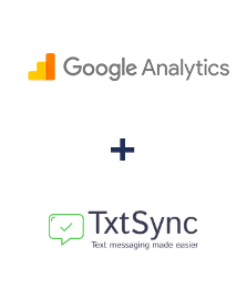 Integration of Google Analytics and TxtSync