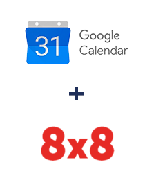 Integration of Google Calendar and 8x8