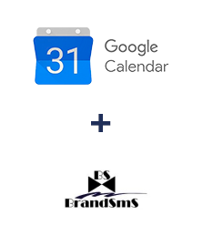 Integration of Google Calendar and BrandSMS 
