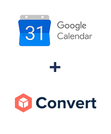 Integration of Google Calendar and ConvesioConvert