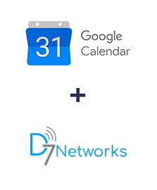 Integration of Google Calendar and D7 Networks