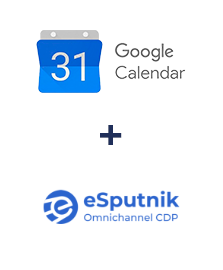 Integration of Google Calendar and eSputnik