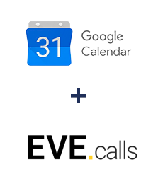 Integration of Google Calendar and Evecalls