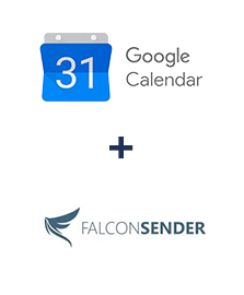 Integration of Google Calendar and FalconSender