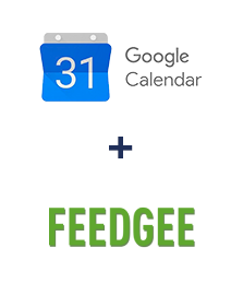 Integration of Google Calendar and Feedgee