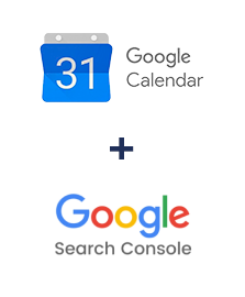 Integration of Google Calendar and Google Search Console