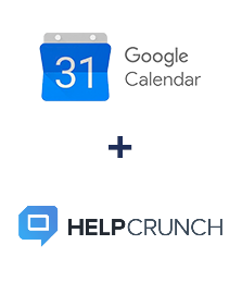 Integration of Google Calendar and HelpCrunch