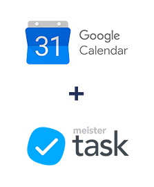 Integration of Google Calendar and MeisterTask