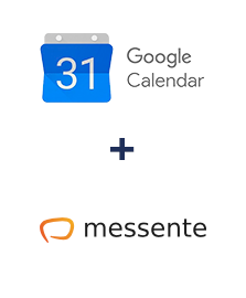 Integration of Google Calendar and Messente