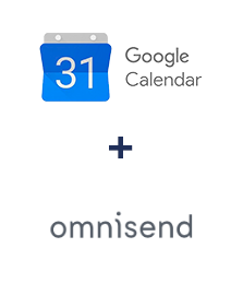 Integration of Google Calendar and Omnisend