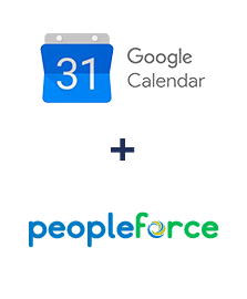 Integration of Google Calendar and PeopleForce
