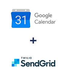 Integration of Google Calendar and SendGrid