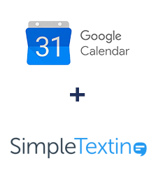 Integration of Google Calendar and SimpleTexting