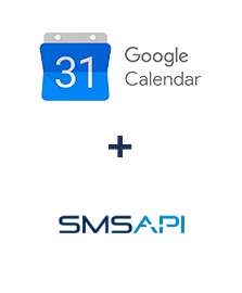 Integration of Google Calendar and SMSAPI