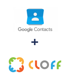 Integration of Google Contacts and CLOFF Integration of Google Contacts and CLOFF