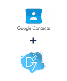 Integration of Google Contacts and D7 SMS