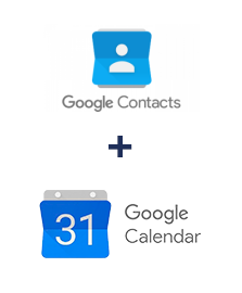 Integration of Google Contacts and Google Calendar