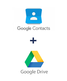 Integration of Google Contacts and Google Drive