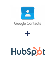 Integration of Google Contacts and HubSpot