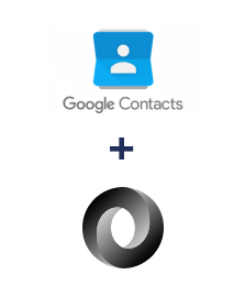 Integration of Google Contacts and JSON