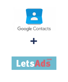 Integration of Google Contacts and LetsAds