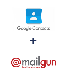 Integration of Google Contacts and Mailgun