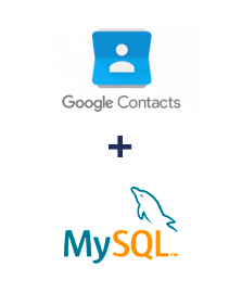 Integration of Google Contacts and MySQL