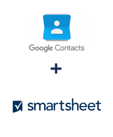 Integration of Google Contacts and Smartsheet