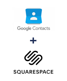 Integration of Google Contacts and Squarespace