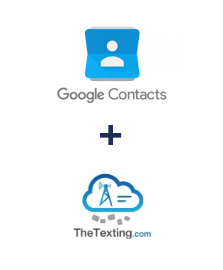 Integration of Google Contacts and TheTexting