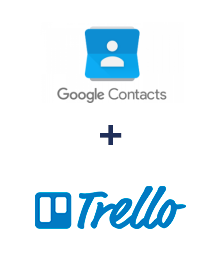 Integration of Google Contacts and Trello