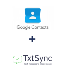 Integration of Google Contacts and TxtSync