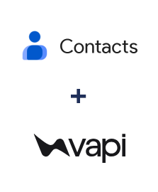 Integration of Google Contacts and Vapi