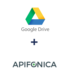 Integration of Google Drive and Apifonica