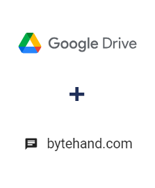Integration of Google Drive and BYTEHAND