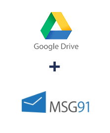 Integration of Google Drive and MSG91