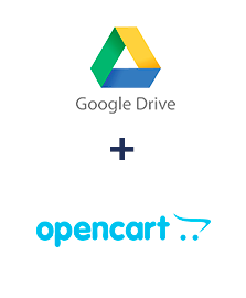 Integration of Google Drive and Opencart