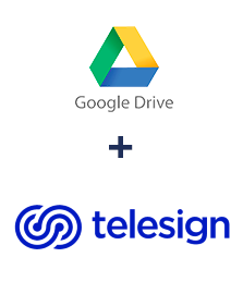 Integration of Google Drive and Telesign