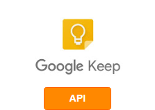 Integration Google Keep with other systems by API