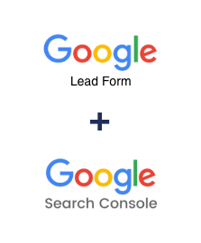 Integration of Google Lead Form and Google Search Console