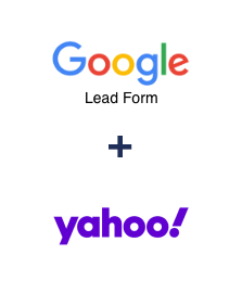 Integration of Google Lead Form and Yahoo!