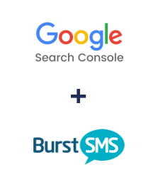 Integration of Google Search Console and Burst SMS
